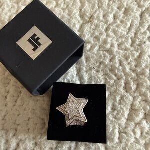 Silver Star Ring  Size 7 (Men’s)